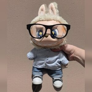 Pop Mart THE MONSTERS FLIP WITH ME Vinyl Plush , Doll Used For Display Only